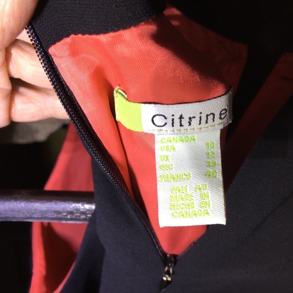 J MICHAELS citrine dress beautiful 10 evening event spring fall summer - Picture 9 of 10